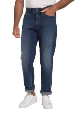 JP 1880 Herren große Größen Übergrößen Menswear L-8XL JP Fashion, Jeans, Powerstrech, 5-Pocket, Regular Fit Dark Blue Denim 66 820742903-66 von JP 1880