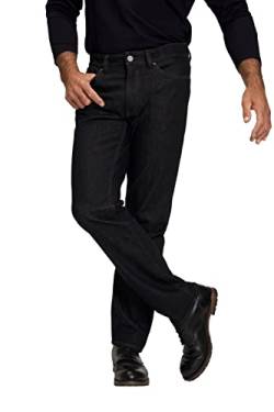 JP 1880 Herren große Größen Übergrößen Menswear L-8XL Jeans, 5-Pocket, Regular Fit, bis Gr. 70/35 Black 30 809091100-30 von JP 1880