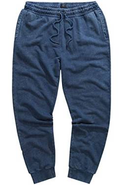 JP 1880 Herren große Größen Übergrößen Menswear L-8XL Jogginghose, Homewear, Vintage Look, Elastikbund blau XXL 812838731-XXL von JP 1880