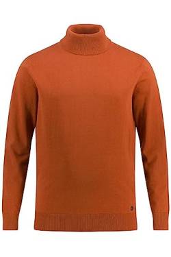 JP 1880 Herren große Größen Übergrößen Menswear L-8XL Rollkragenpullover, Feinstrick rostorange 5XL 820776679-5XL von JP 1880