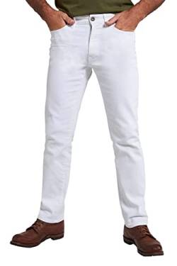 JP 1880 Herren jeans, 5-pocket, straight fit, tot maat 70/35 Hose, White Out, 28 EU von JP 1880