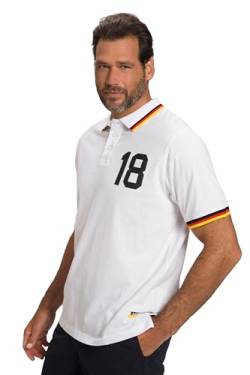 JP 1880 Poloshirt, Fußball, WM, Halbarm schneeweiß XL 810035200-XL von JP 1880