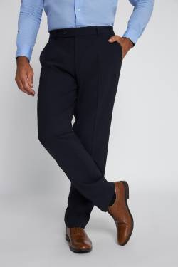 Große Größen Bauchfit-Hose, Herren, blau, Größe: 28, Polyester/Wolle, JP1880 von JP1880