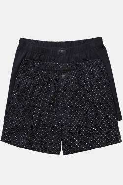 Große Größen Boxershorts, Herren, schwarz, Größe: XXL, Baumwolle, JP1880 von JP1880