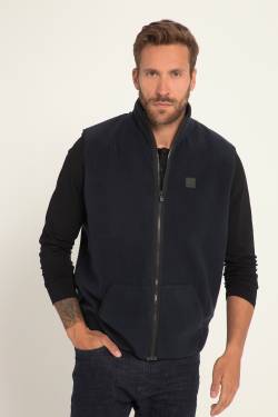 Große Größen Fleece-Weste, Herren, blau, Größe: 3XL, Polyester, JP1880 von JP1880