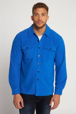 Große Größen Hemd, Herren, blau, Größe: 3XL, Polyester, JP1880 von JP1880