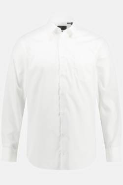 Große Größen Hemd, Herren, weiß, Größe: 5XT, Baumwolle, JP1880 von JP1880