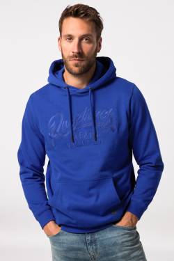 Große Größen Hoodie, Herren, blau, Größe: 3XT, Baumwolle, JP1880 von JP1880