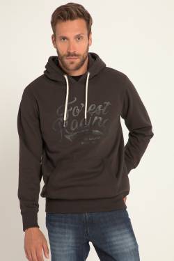 Große Größen Hoodie, Herren, braun, Größe: 4XL, Baumwolle/Polyester, JP1880 von JP1880