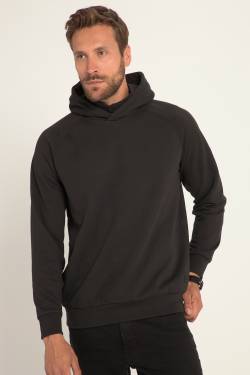 Große Größen Hoodie, Herren, schwarz, Größe: 3XL, Baumwolle/Polyester, JP1880 von JP1880