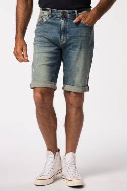 Große Größen Jeans-Bermuda FLEXNAMIC®, Herren, blau, Größe: 70, Baumwolle, JP1880 von JP1880