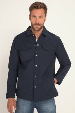 Große Größen Overshirt, Herren, blau, Größe: XL, Polyester/Viskose, JP1880 von JP1880