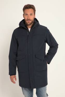 Große Größen Parka, Herren, blau, Größe: 4XL, Polyester, JP1880 von JP1880