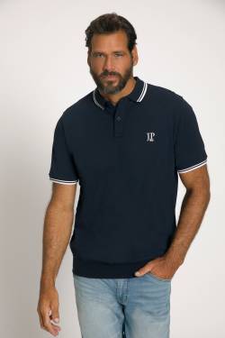 Große Größen Poloshirt, Herren, blau, Größe: XL, Baumwolle, JP1880 von JP1880