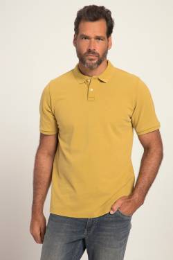 Große Größen Poloshirt, Herren, gelb, Größe: 6XL, Baumwolle, JP1880 von JP1880
