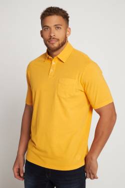Große Größen Poloshirt, Herren, orange, Größe: L, Baumwolle, JP1880 von JP1880
