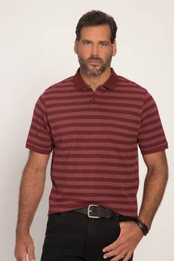Große Größen Poloshirt, Herren, rot, Größe: 3XL, Baumwolle/Polyester, JP1880 von JP1880