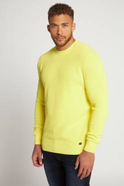 Große Größen Pullover, Herren, gelb, Größe: 3XL, Baumwolle, JP1880 von JP1880
