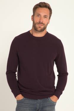 Große Größen Pullover, Herren, lila, Größe: 4XL, Baumwolle, JP1880 von JP1880
