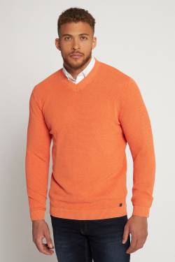 Große Größen Pullover, Herren, orange, Größe: 7XL, Baumwolle, JP1880 von JP1880