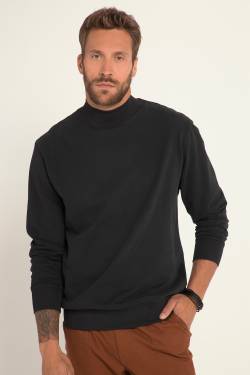 Große Größen Sweatshirt, Herren, schwarz, Größe: 5XL, Baumwolle, JP1880 von JP1880