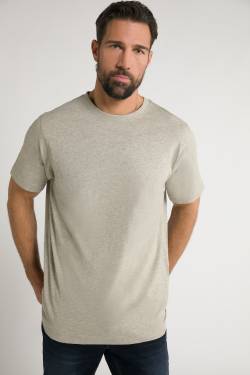 Große Größen T-Shirt, Herren, beige, Größe: 4XL, Baumwolle, JP1880 von JP1880