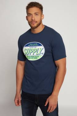 Große Größen T-Shirt, Herren, blau, Größe: 3XL, Baumwolle, JP1880 von JP1880