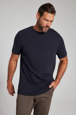 Große Größen T-Shirt, Herren, blau, Größe: 7XL, Baumwolle, JP1880 von JP1880