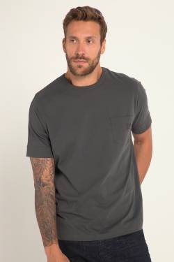 Große Größen T-Shirt, Herren, grau, Größe: 5XL, Baumwolle, JP1880 von JP1880