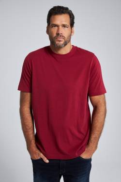 Große Größen T-Shirt, Herren, rot, Größe: 3XL, Baumwolle, JP1880 von JP1880