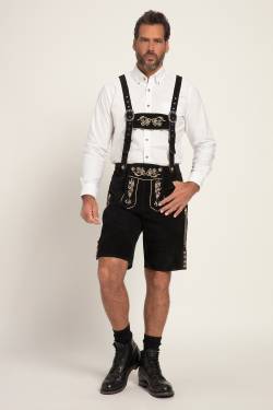 Große Größen Trachtenhose, Herren, schwarz, Größe: 56, Leder, JP1880 von JP1880