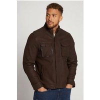 JP1880 Lederjacke Lederjacke echtes Lammnappaleder Stehkragen Zipper von JP1880