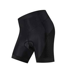 Fahrrad-Shorts für Damen, mit 5D-Gel-Polsterung, Fahrrad-Unterwäsche, Sporthose, Fahrrad-Shorts, S-3XL, Bequem, Groß von JPOJPO
