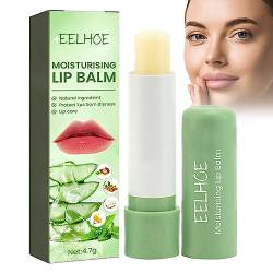 Aloe-Lippenstift - Langanhaltender, nahrhafter, prallerer Lippenstift,Verhindert das Austrocknen der Lippen. Wasserfester Lippenstift für Mädchen Jpsdows von JPSDOWS