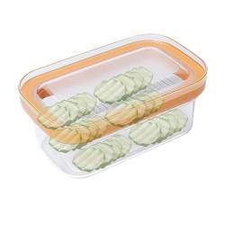 Butterschneider | Käse-Butter-Schneider-Box | Wiederverwendbare Butterdose mit Silikondeckel, gekühlter Butterbehälter für die Aufbewahrung von Käse und Butter Jpsdows von JPSDOWS