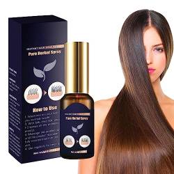 Haarwachstumsspray - 1,05 Unzen natürliches pflanzliches Haarwuchs-Essenzspray,Scalp Care Hair Growth nährt die Kopfhaut, stimuliert das Haarwachstum und beseitigt trockenes Haar Jpsdows von JPSDOWS
