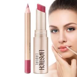 Lipliner Set | Matte Lipliner Bleistift Set,Lipliner Lipliner Lipliner Lippenstift Hohe Pigmentierung Lang Halt für Mädchen und Frauen Jpsdows von JPSDOWS