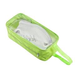 Reisetasche für Schuhe – Wasserfeste Tasche | Staubdichte platzsparende Schuhtasche mit Reißverschluss für Frauen Jpsdows, grün, 1 von JPSDOWS