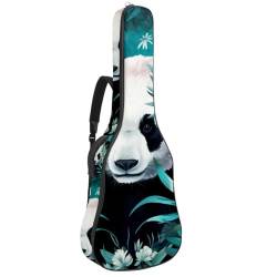 JRHEJTFZ Tasche für Akustikgitarre – Große Gitarrentasche mit Tierpfotenabdruck, passend für die meisten Gitarrengrößen, Mehrfarbig 6, 42.9x16.9x4.7 in, Modern von JRHEJTFZ