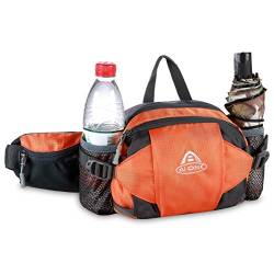 JSDing Gürteltasche 3 Liter Hüfttaschen mit Wasserflaschenhalter für Männer Frauen Walking Laufen für Reisen Wandern Radfahren Outdoor Sport Hundespaziergang von JSDing