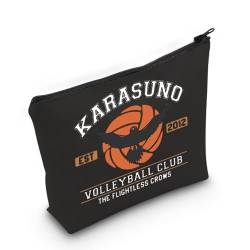 Anime-Geschenk, Volleyball-Liebhaber, Geschenk, Volleyball-Club, Make-up-Tasche, japanischer Volleyball, Anime-Geschenk, Kosmetiktasche, Volleyball Club Bag EU, Kosmetiktasche mit Aufdruck von JTOUK