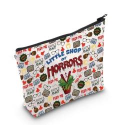 Horrorliebhaber-Geschenk, Gruselfilm-Geschenk, kleiner Laden, Horror-Film, Make-up-Tasche, gruseliges Geschenk für Liebhaber, Little Shop Bag EU, Kosmetiktasche mit Aufdruck von JTOUK