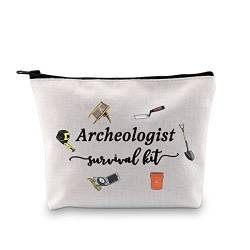 JTOUK Archäologe Geschenk Archäologie Abschluss Geschenk Archäologen Survival Kit Make-up Reisetasche Wertschätzung Geschenk für Archäologen Bagger Frauen, Survival-Archeologen Tasche Eu von JTOUK