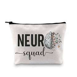 Neuro Squad Geschenk Neurologie Krankenschwester Geschenk Neurologie Chirurgie Krankenschwester Schule Reißverschluss Tasche Make-up Tasche, Neuro Squad Eu, Kosmetiktasche mit Aufdruck von JTOUK