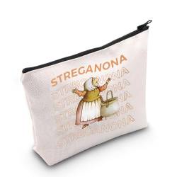 Streganona Make-up-Tasche, Geschenk für Hexenliebhaber, Geschenk, Kosmetiktasche, Streganona Bag EU, Kosmetiktasche mit Aufdruck von JTOUK