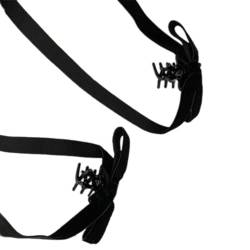 JTQYFI Süßes Stirnband Vintage Samt Schleife Seitliche Haarklammer Kopfbedeckung Langes Band Haarnadeln Haarschmuck Für Frauen Mädchen Kinder Modisch Süße Seitenklammern von JTQYFI