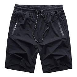 JTRHD Badehose für Herren Sommer Thin Sports Shorts Männer Fünf-Punkt-Hosen lose gerade Laufen Innen und Außen (Farbe : Photo Color, Size : 8XL) von JTRHD