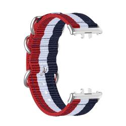 JUCHRZEY Designer-Armband for Fit3, Band-Zubehör, Schnellverschluss, Ersatz-Uhrenarmband, verstellbares Nylonband for Männer und Frauen von JUCHRZEY