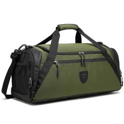 JUCHRZEY Sporttasche mit Schuhfach und Nassfach, große Reisetasche for Damen und Herren, for Reisen, Workout, Sport von JUCHRZEY