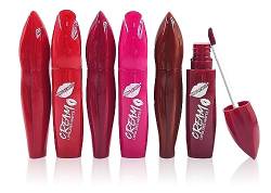 6 Stück Lippenstift Matte Liquid Lipstick Set für Frauen 24 Hour Matte Lipstick Lipstick Colouring Long Lasting Waterproof von JUDEWY